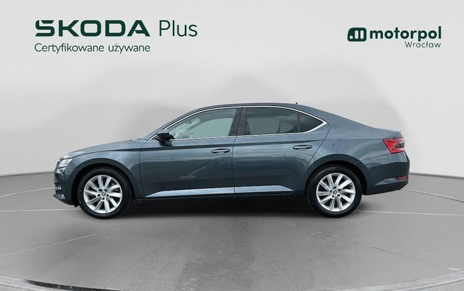 Skoda Superb cena 92900 przebieg: 164233, rok produkcji 2020 z Goniądz małe 742